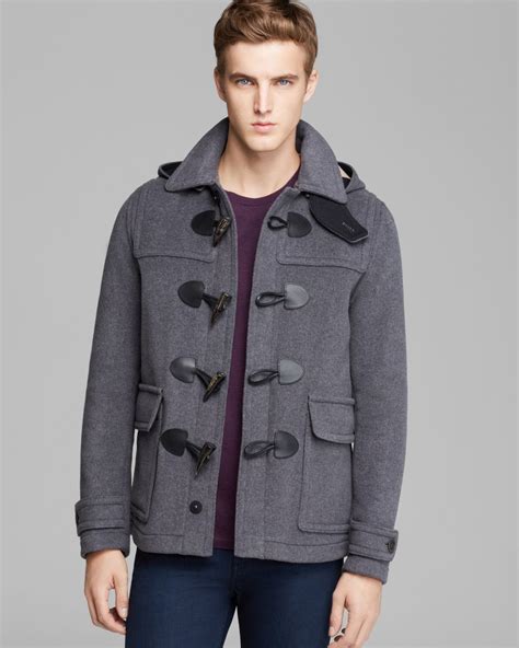 burberry brit toggle jacket|burberry winter coat men's.